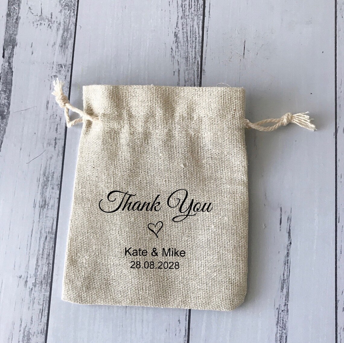 Baby Food Logo - 20 Chiếc Personalised Cotton Linen Túi