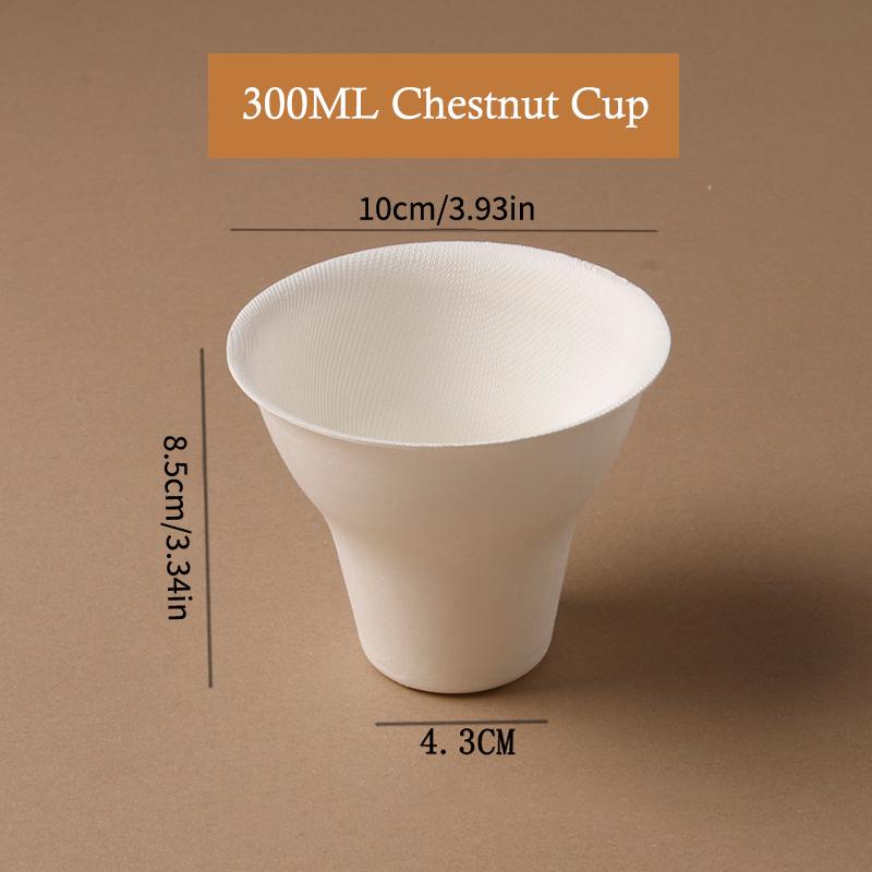 Baby Food Catering - 【YA】Paper Dessert Bowl 10Pcs Ice Cream