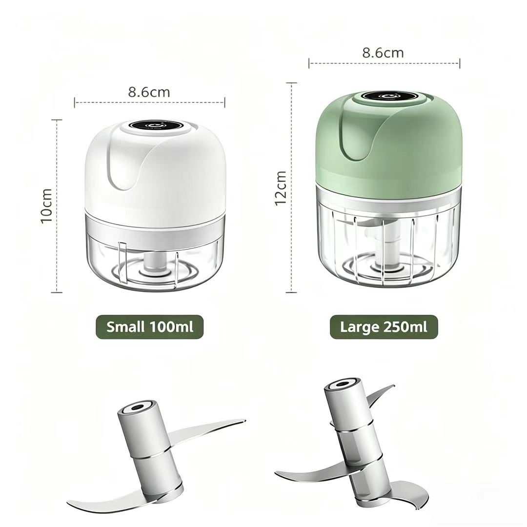 Baby Food Vegetable - 23W USB Rechargeable Electric Garlic Chopper