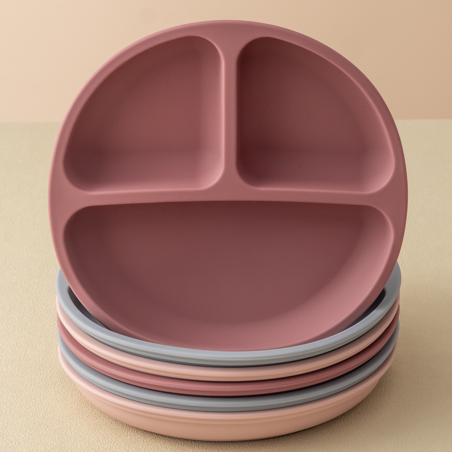 Baby Food Chart - 1PCS Baby Sucker Silicone Dining Plate