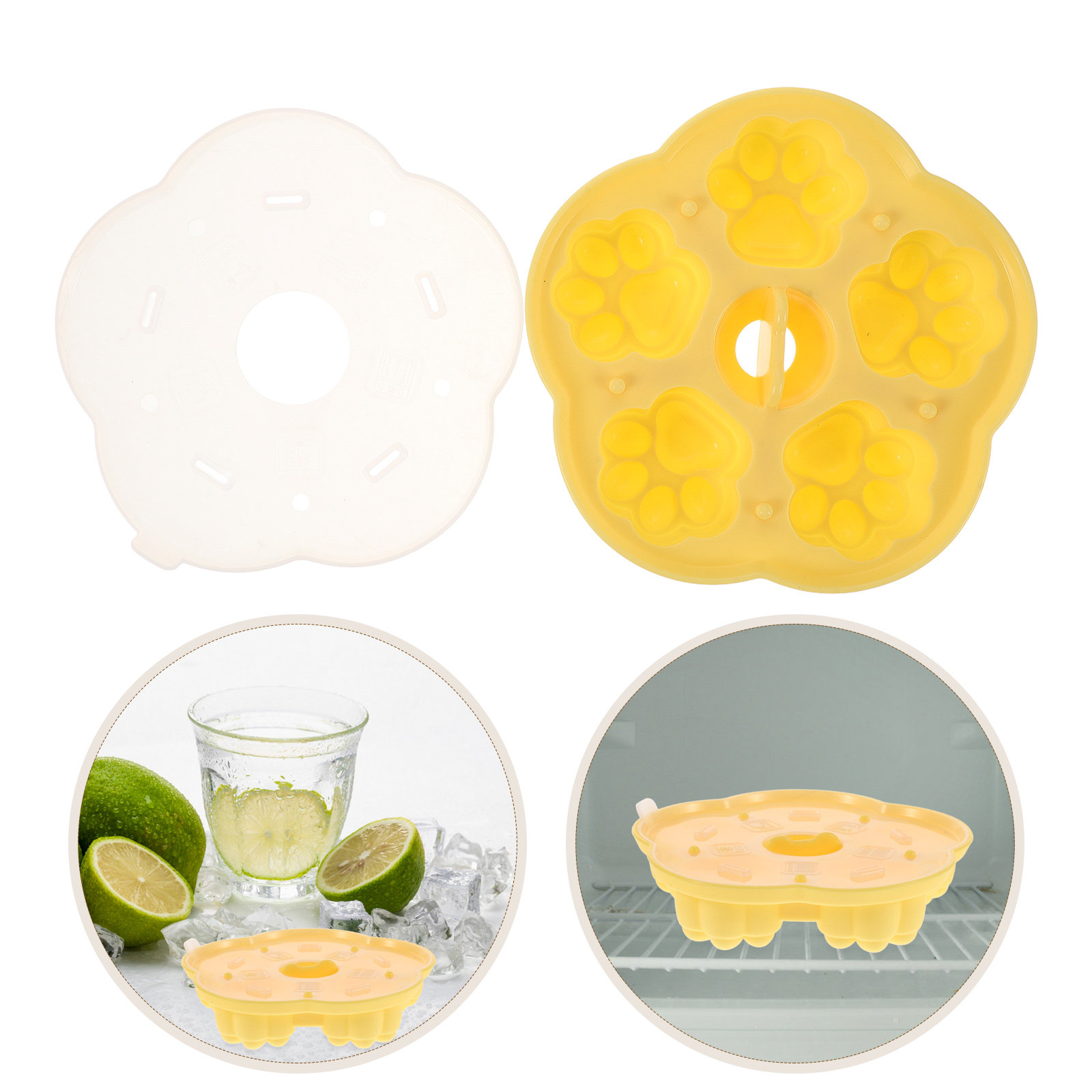 Baby Food Jelly - 2-Pack Silicone Baby Food Freezer Tray