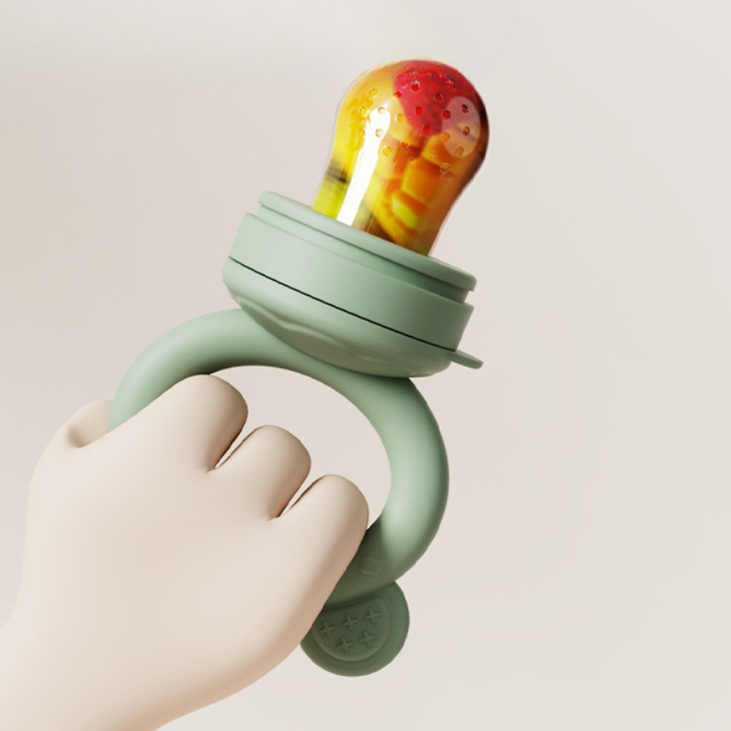 Baby Food Bites - Baby Pacifier Fruit Feeder With Cover