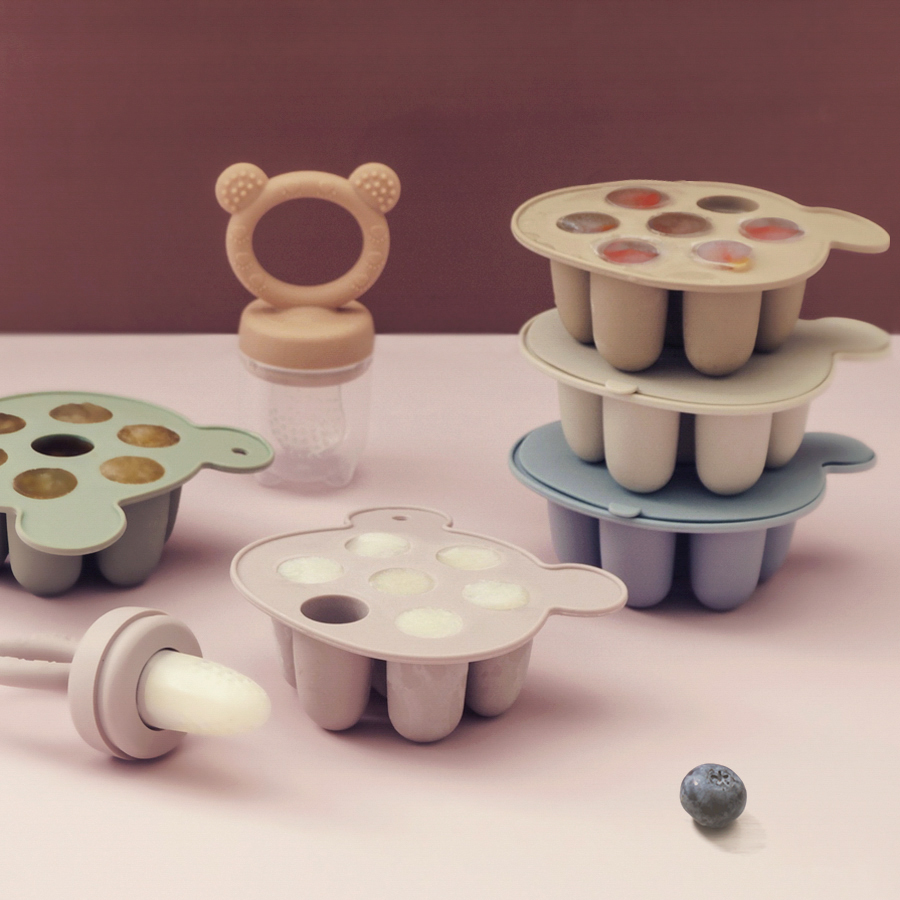 Baby Food Bites - Baby Ice Cream Pops Silicone Mold