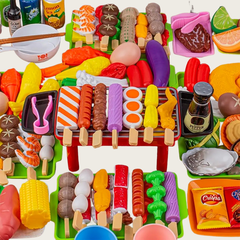 Baby Food Bites - Baby Dress Up Kitchen Toys BBQ