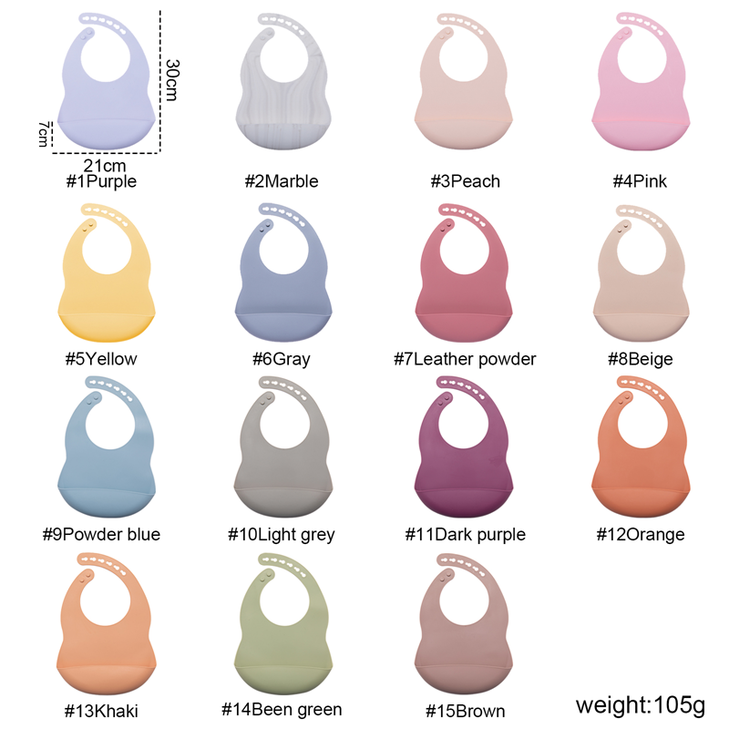 0-3 Years Baby Bib BPA Free Si - đánh giá và giá Baby Food Grade