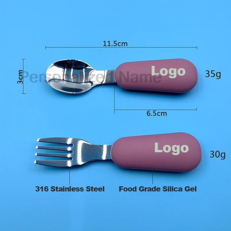 Custom Logo 2PC/Set Baby Silic - đánh giá và giá Baby Food Logo