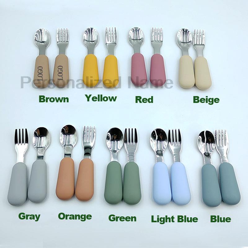Custom Logo 2PC/Set Baby Silic - đánh giá và giá Baby Food Logo