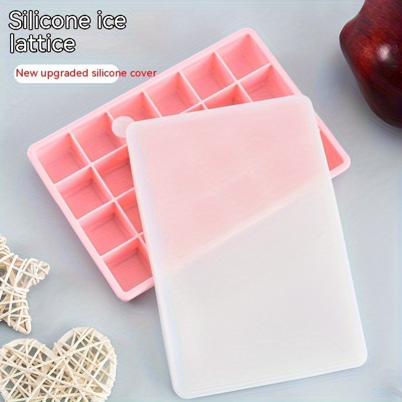 15-compartment silicone ice cu - đánh giá và giá Baby Food Jelly