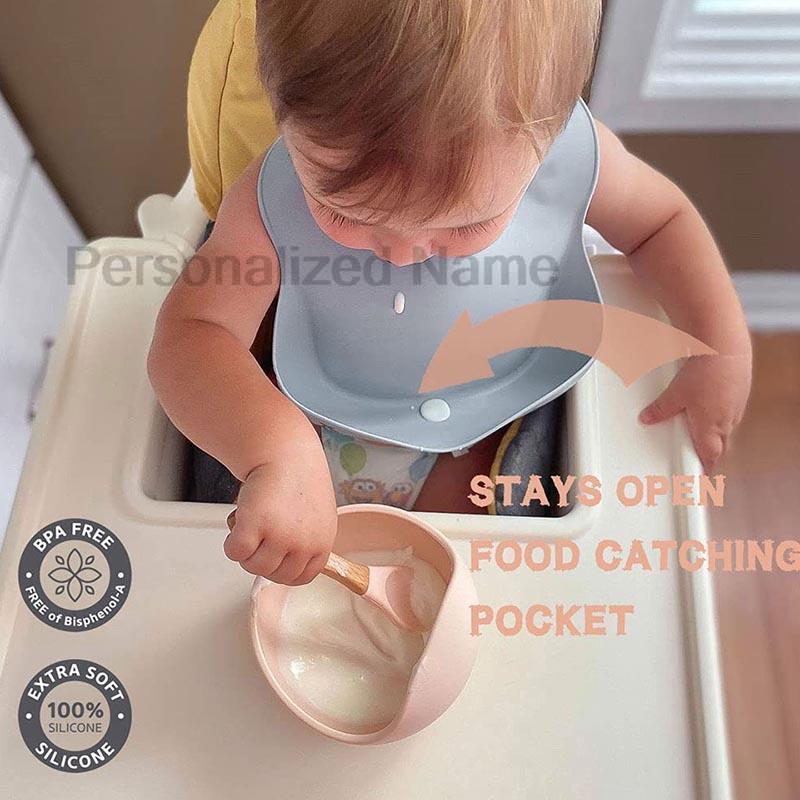 Silicone Baby Bib for Babies & - đánh giá và giá Baby Food Logo
