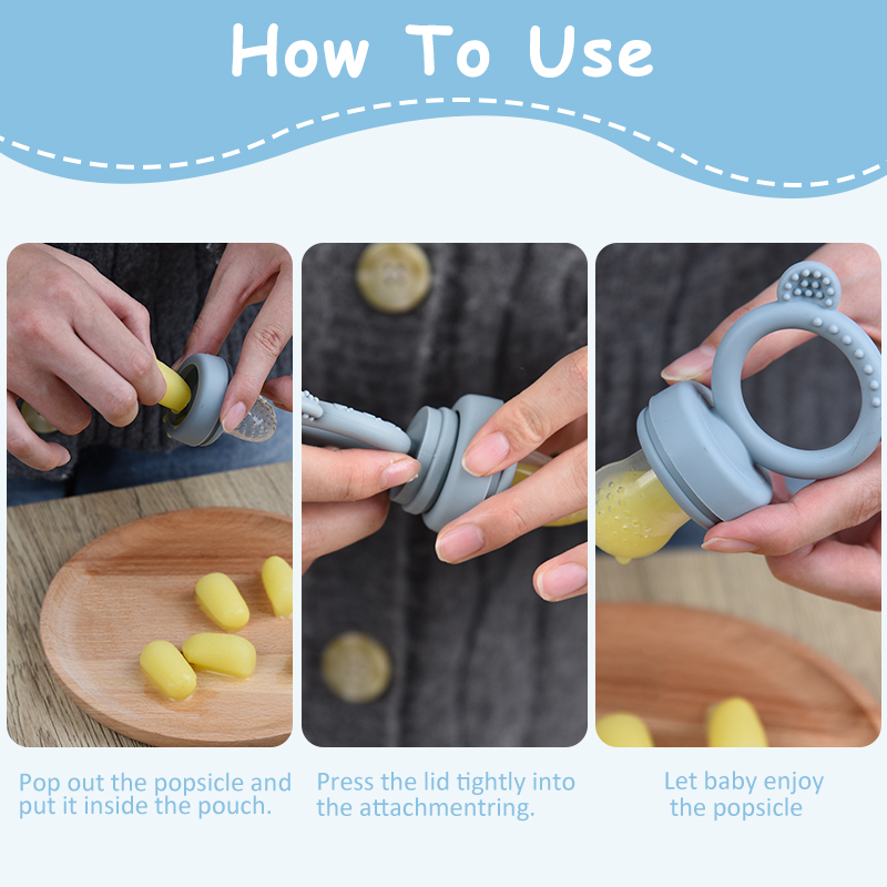 Silicone Bear Shaped Baby Frui - đánh giá và giá Baby Food Bites