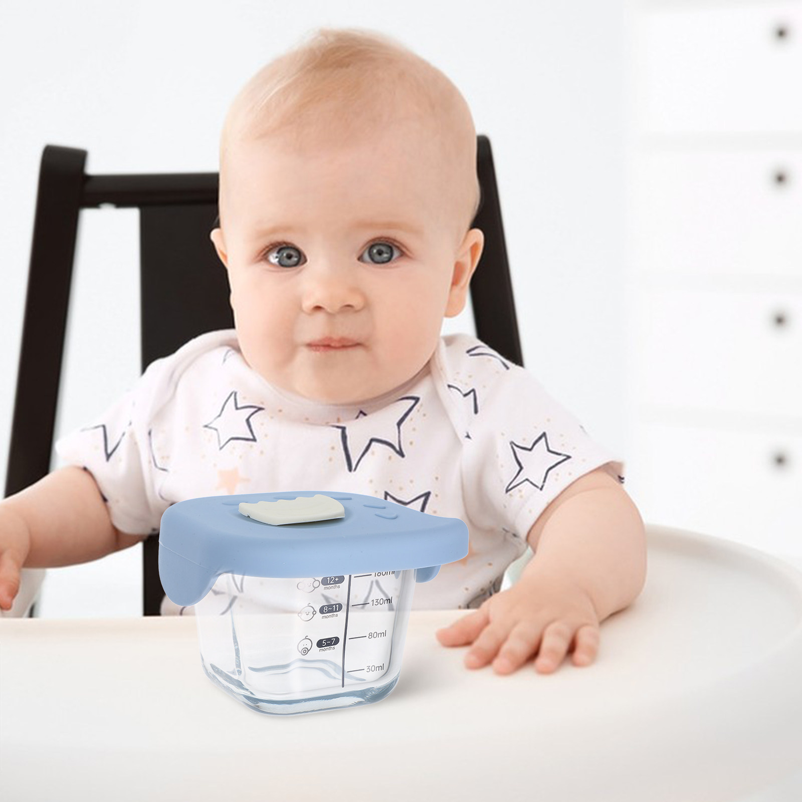 Glass Baby Food Bowl Large Cap - đánh giá và giá Baby Food Glass Containers