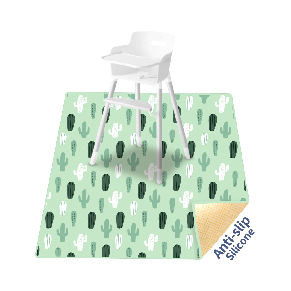 HappyFlute Splat Mat for Under - đánh giá và giá Highchair Splash Mat