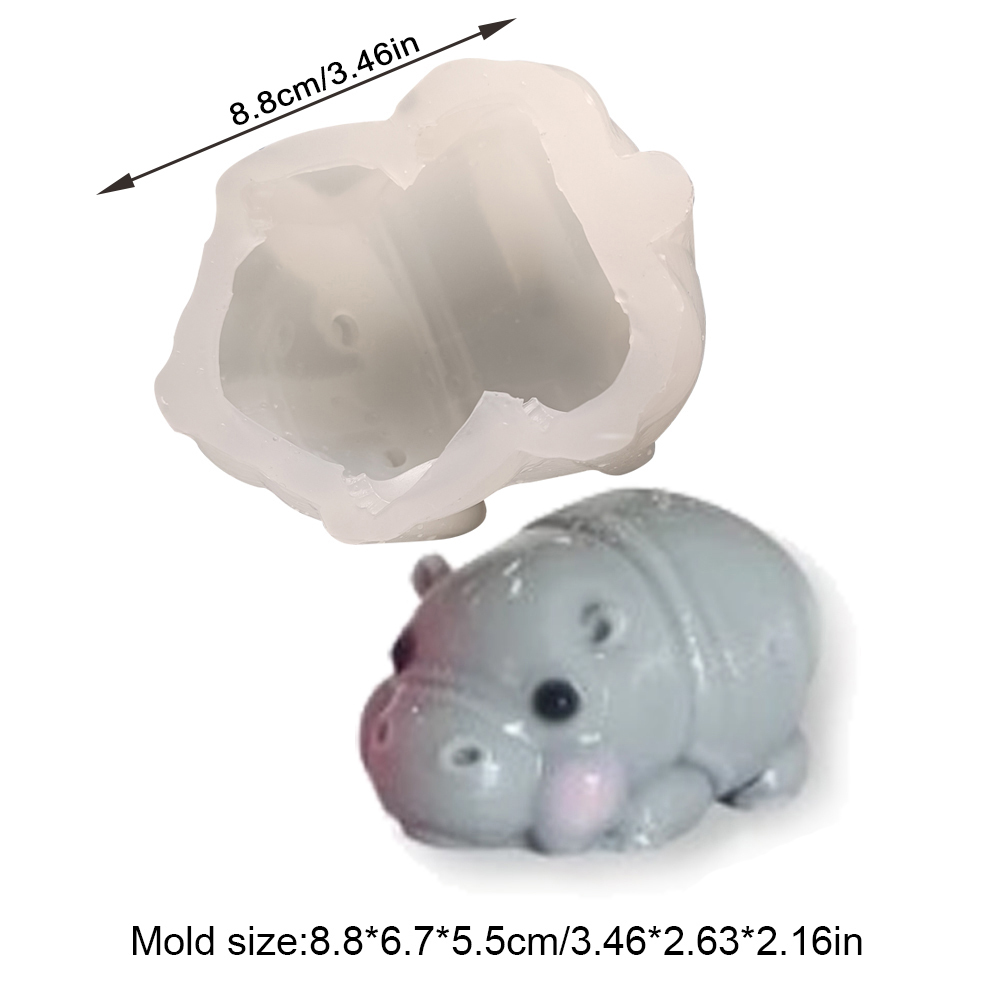 New Animal Cartoon Baby Hippo  - đánh giá và giá Baby Food Jelly
