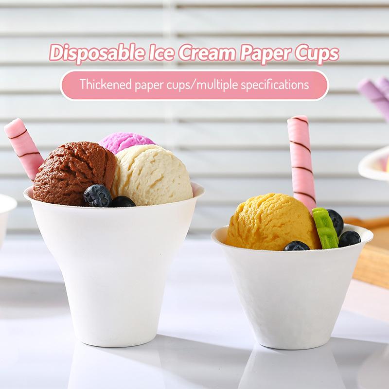 【YA】Paper Dessert Bowl 10Pcs I - đánh giá và giá Baby Food Catering