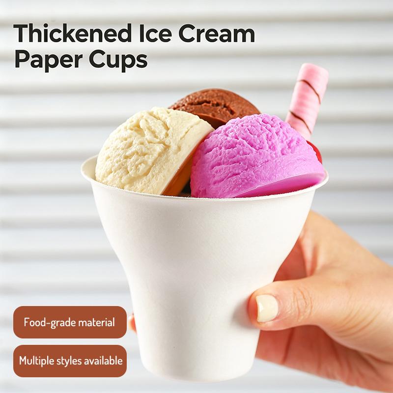 【YA】Paper Dessert Bowl 10Pcs I - đánh giá và giá Baby Food Catering