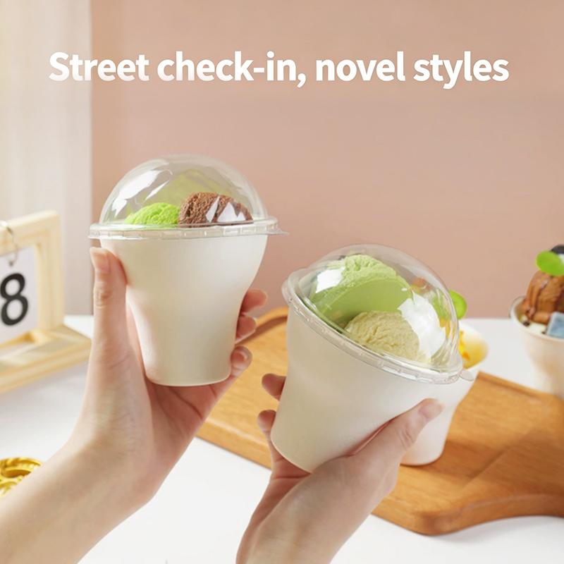 【YA】Paper Dessert Bowl 10Pcs I - đánh giá và giá Baby Food Catering