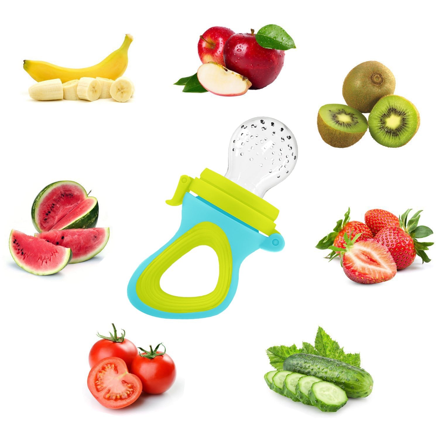 Squeezing Feeding Bottle Cup S - đánh giá và giá Baby Food Bites