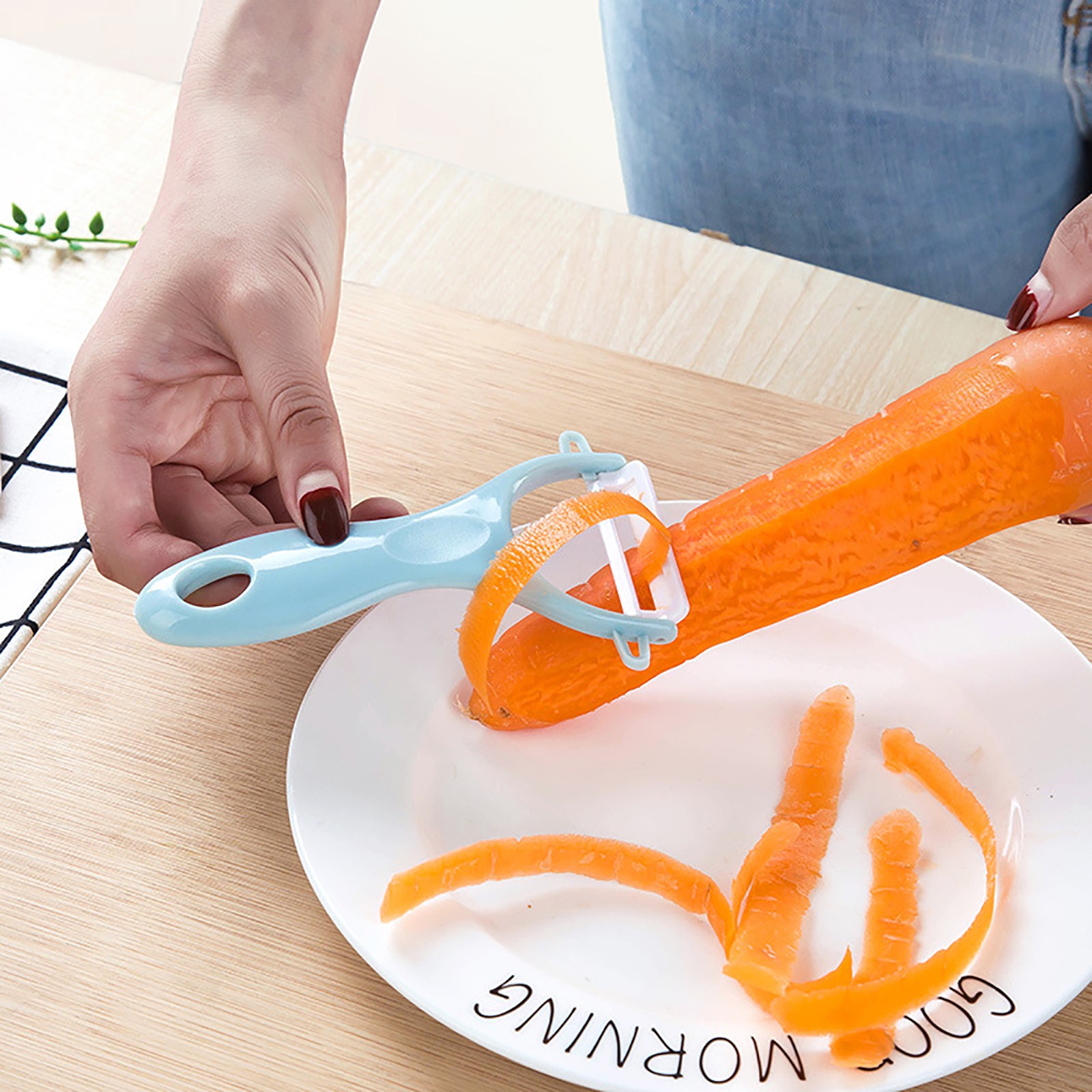 Gốm Sáng Tạo Dao Gọt Vỏ Thiết  - đánh giá và giá Baby Food Vegetable