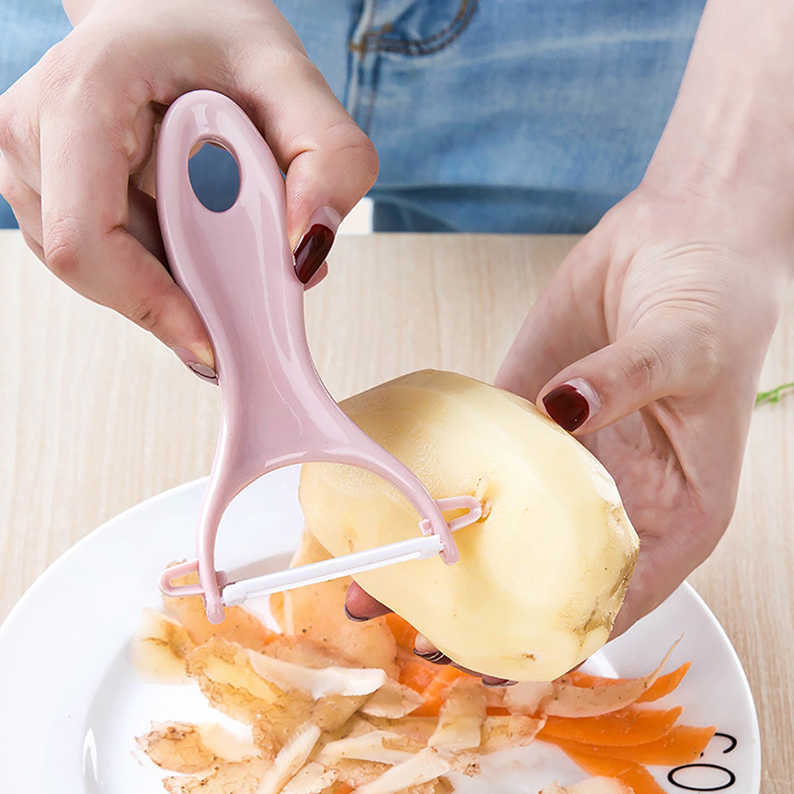 Gốm Sáng Tạo Dao Gọt Vỏ Thiết  - đánh giá và giá Baby Food Vegetable