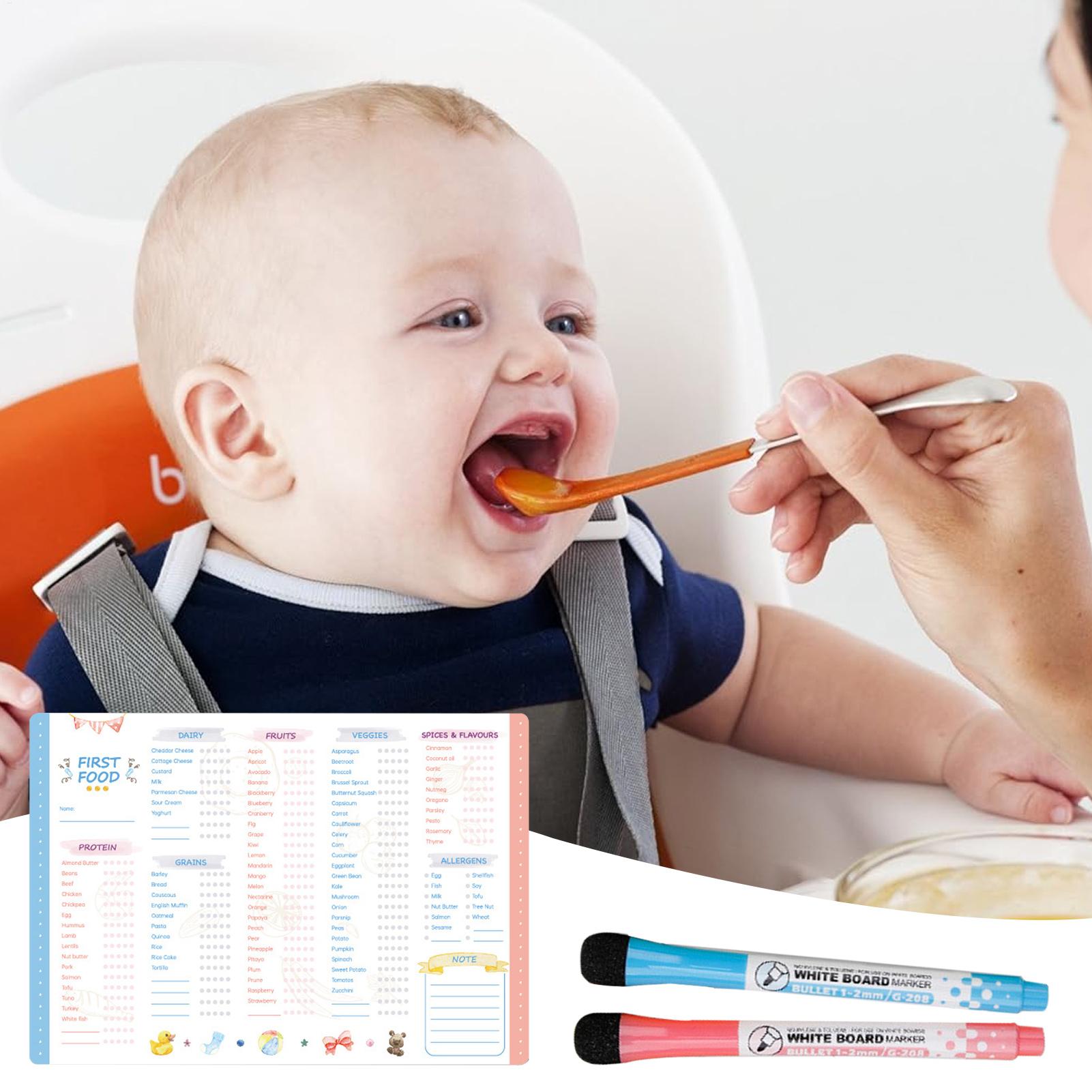 Baby First Foods Checklist Mag - đánh giá và giá Baby Food Chart