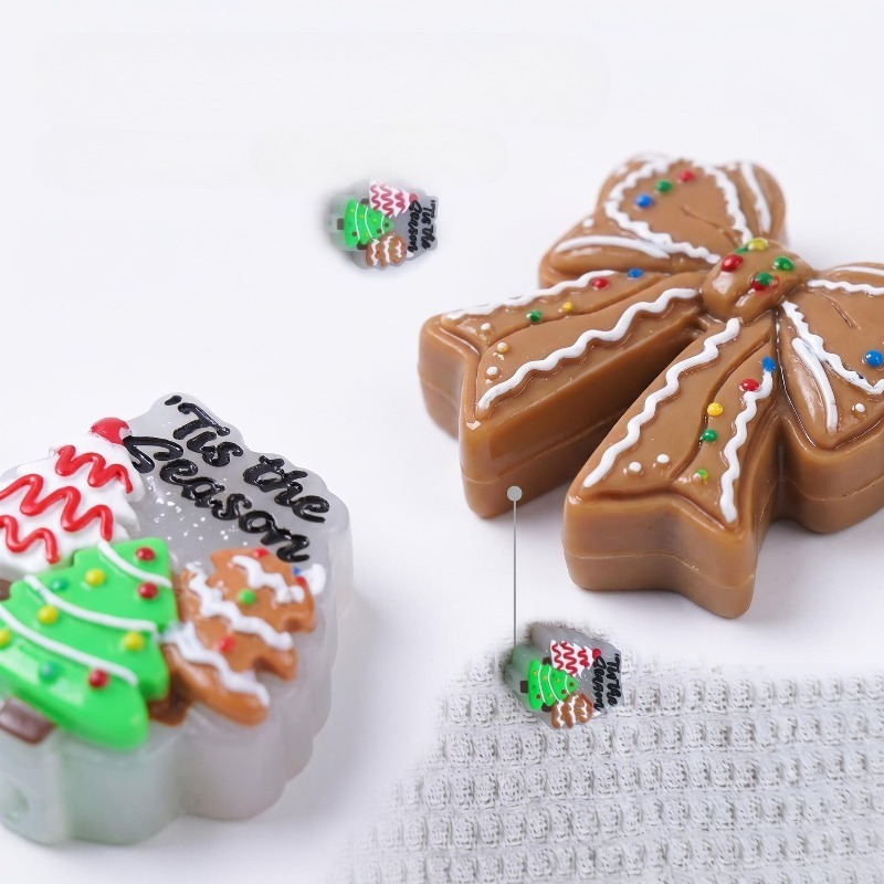 20pcs Silicone Beads Christmas - đánh giá và giá Baby Food Grade