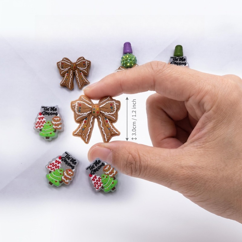 20pcs Silicone Beads Christmas - đánh giá và giá Baby Food Grade