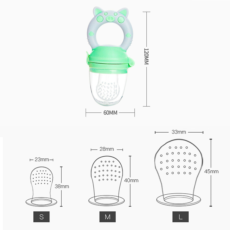4pcs/set Silicone Fruit & Vege - đánh giá và giá Baby Food Bites