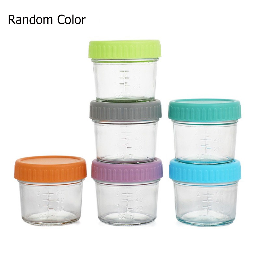 6pcs Multipurpose Glass Baby F - đánh giá và giá Baby Food Glass Containers