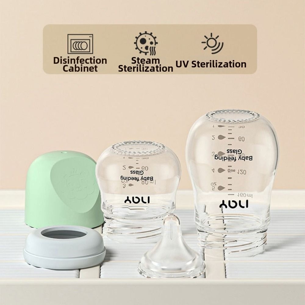 Glass Baby Bottle Anti-flatule - đánh giá và giá Baby Food Glass Containers