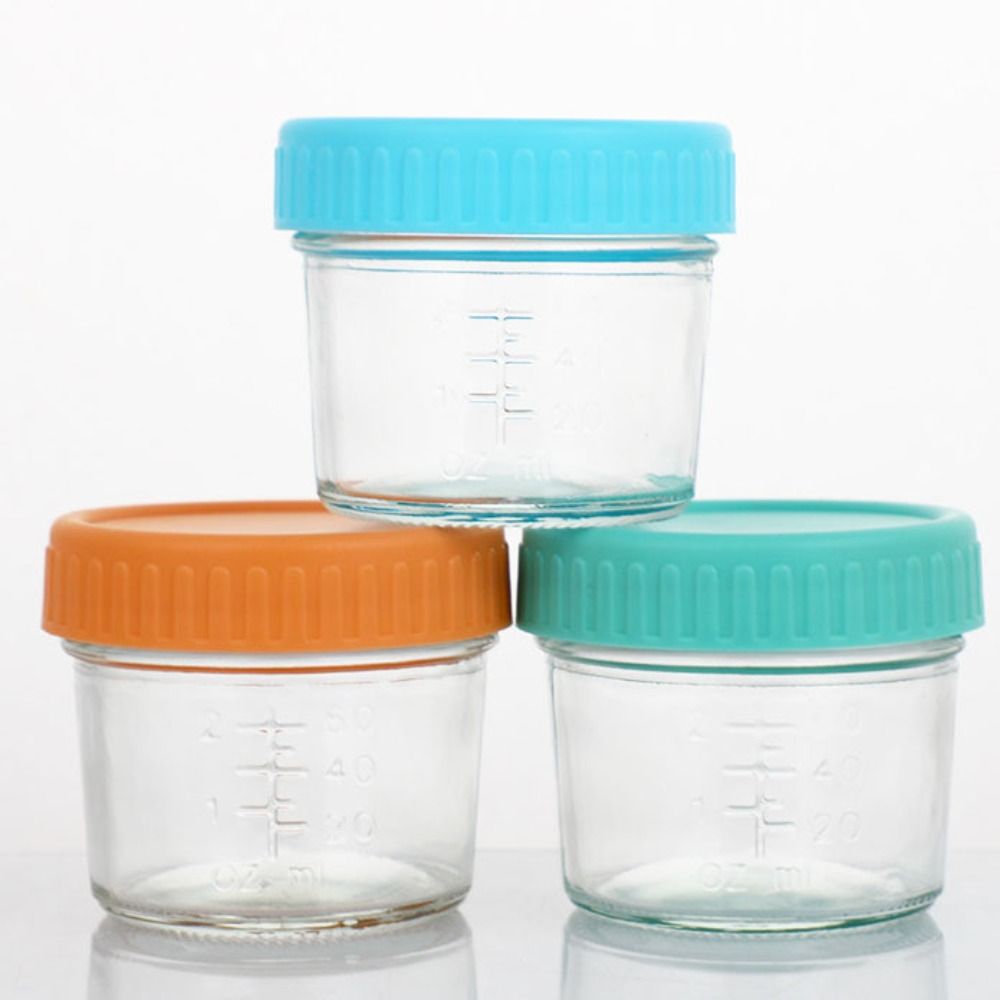 6pcs Multipurpose Glass Baby F - đánh giá và giá Baby Food Glass Containers