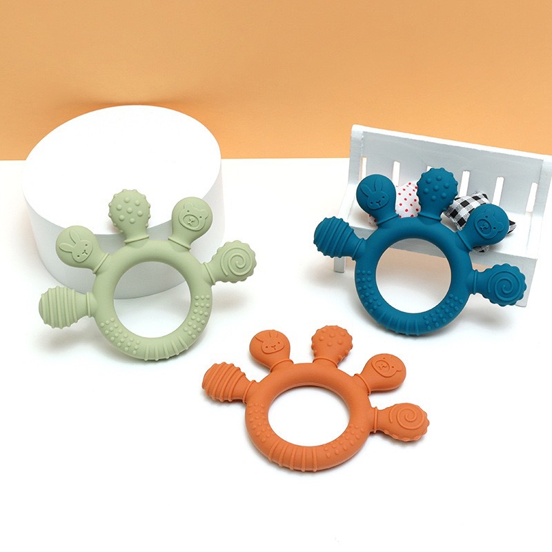 Baby Palm Silicone Toothpaste  - đánh giá và giá Baby Food Bites