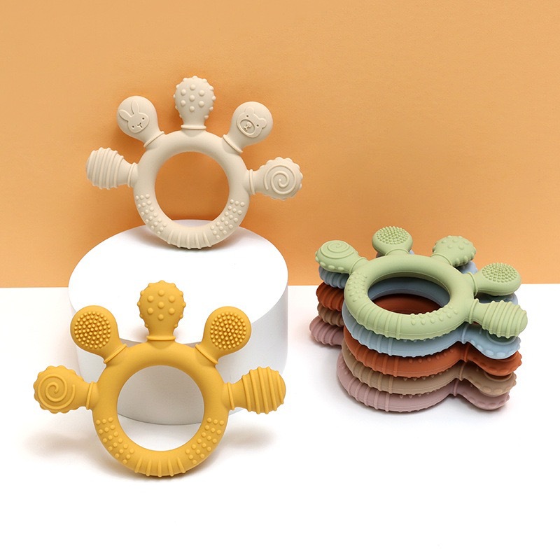 Baby Palm Silicone Toothpaste  - đánh giá và giá Baby Food Bites