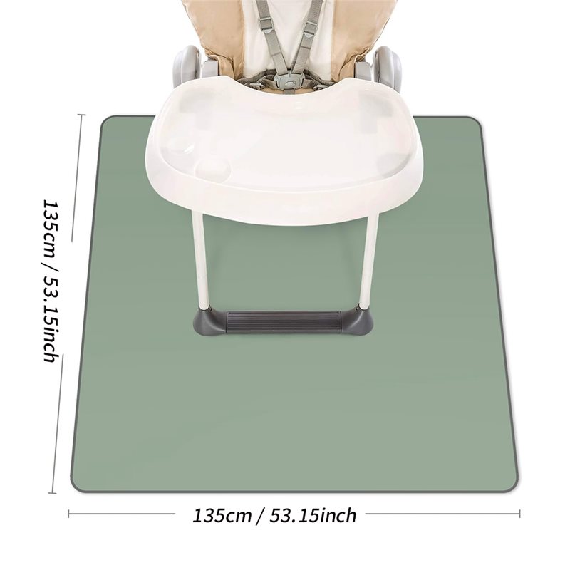 BEDW-Washable And Waterproof B - đánh giá và giá Highchair Splash Mat