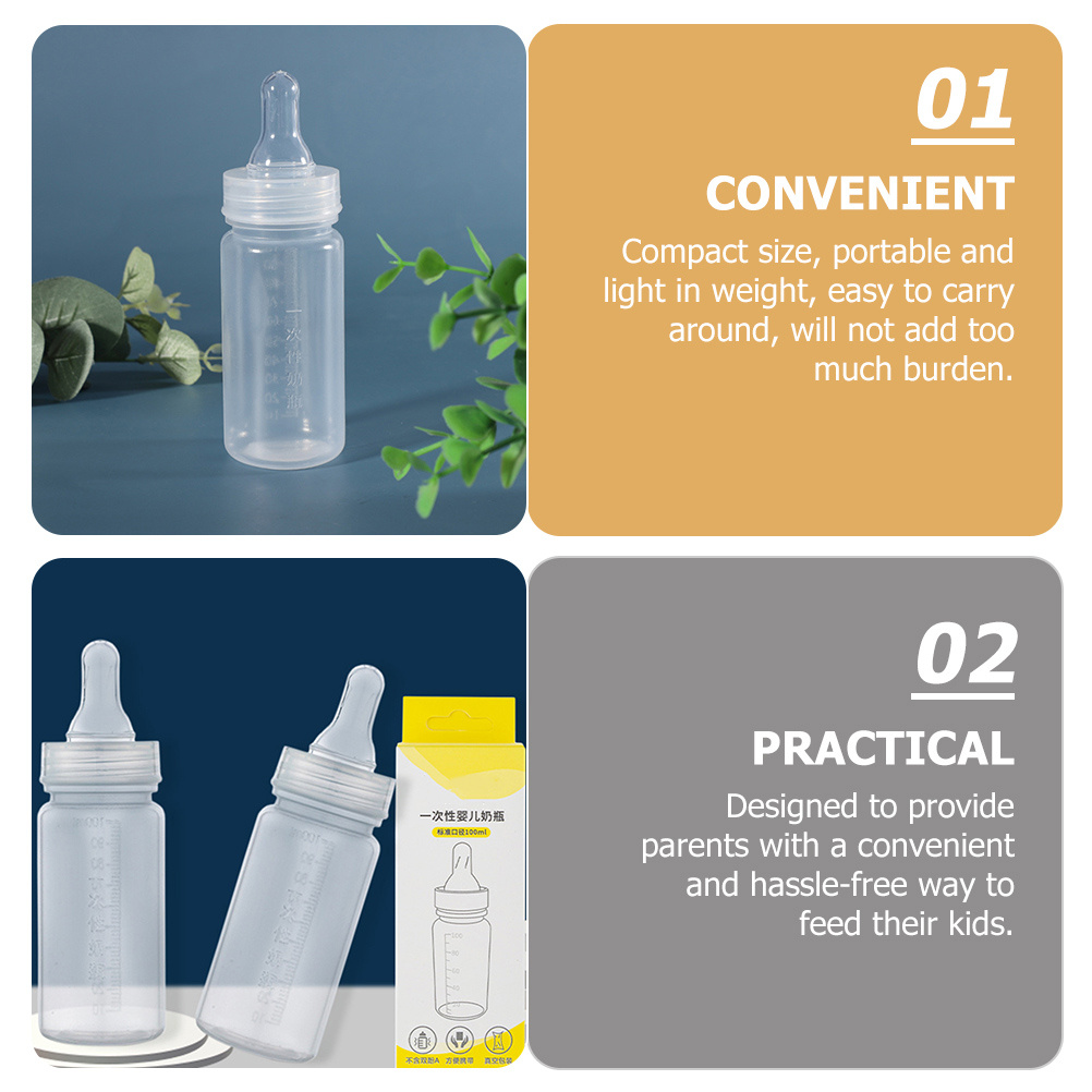3Pcs Disposable Baby Milk Bott - đánh giá và giá Baby Food On The Go