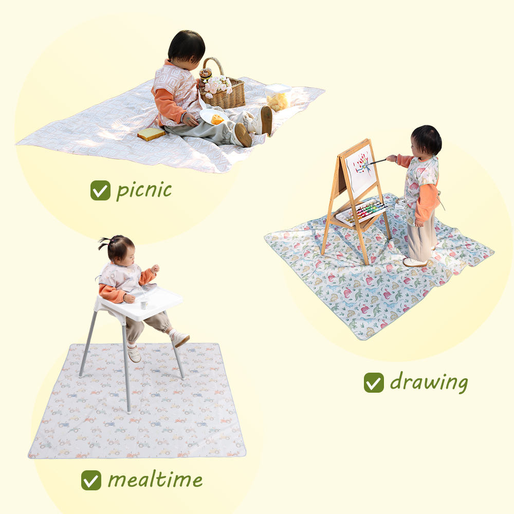 Elinfant 1 Pc Baby High Chair  - đánh giá và giá Highchair Splash Mat