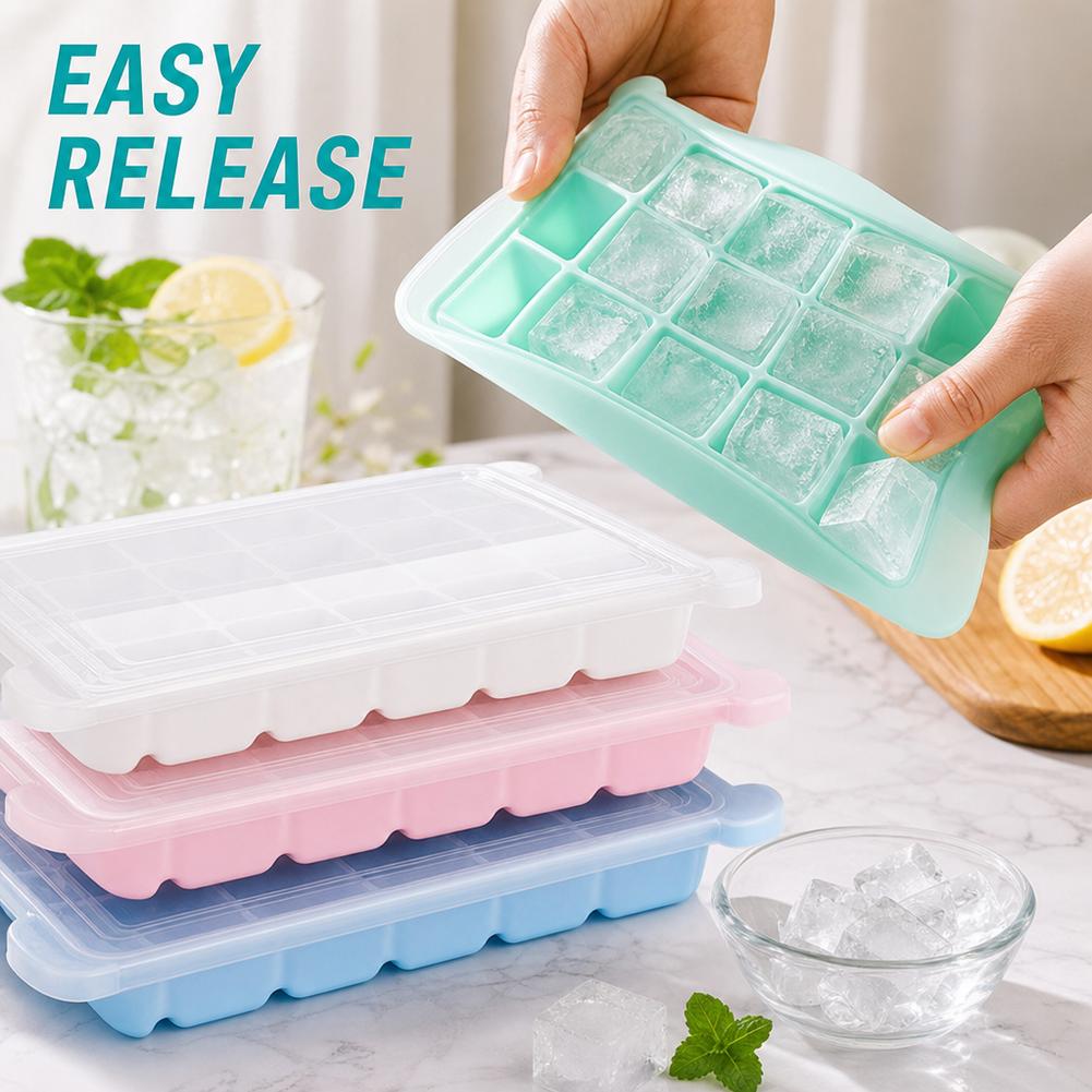 Summer Silicone Ice Cubes Tray - đánh giá và giá Baby Food Jelly