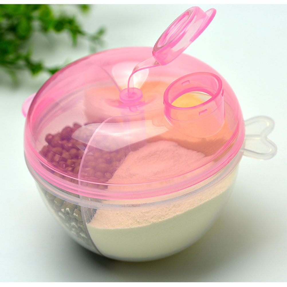 Milk Powder Dispenser Pink Bab - đánh giá và giá Baby Food On The Go
