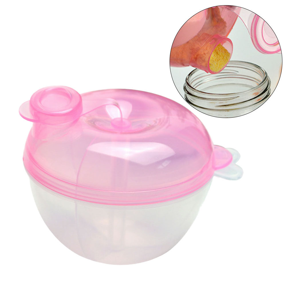 Milk Powder Dispenser Pink Bab - đánh giá và giá Baby Food On The Go