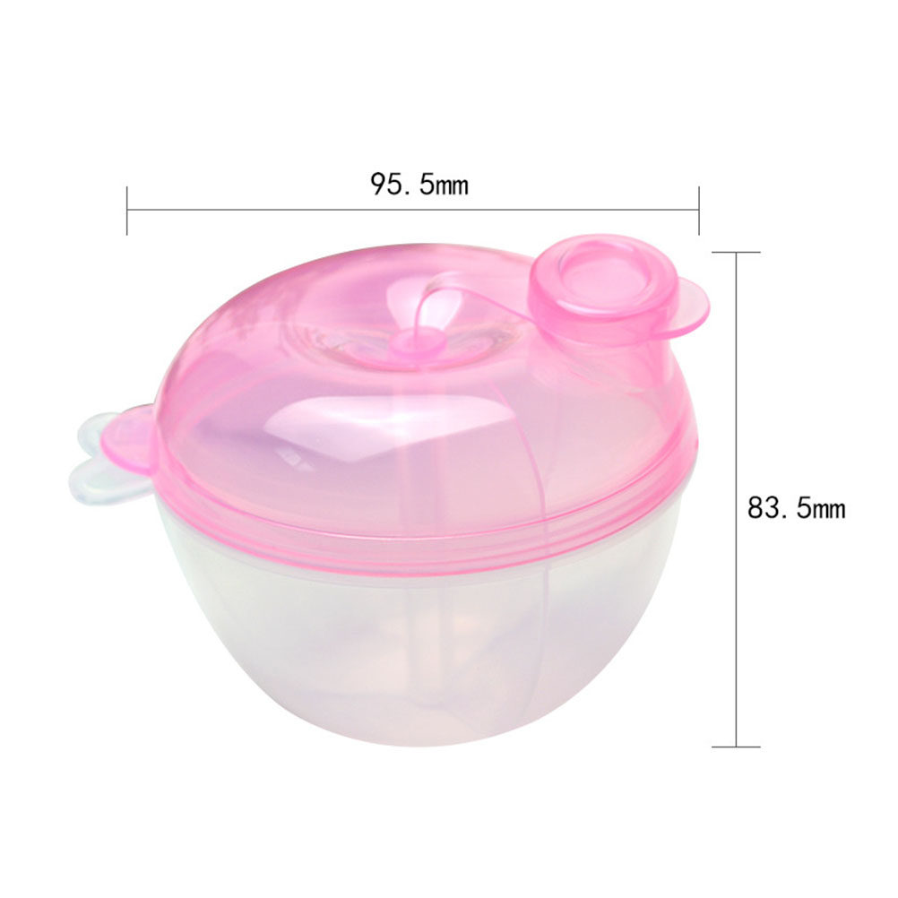Milk Powder Dispenser Pink Bab - đánh giá và giá Baby Food On The Go