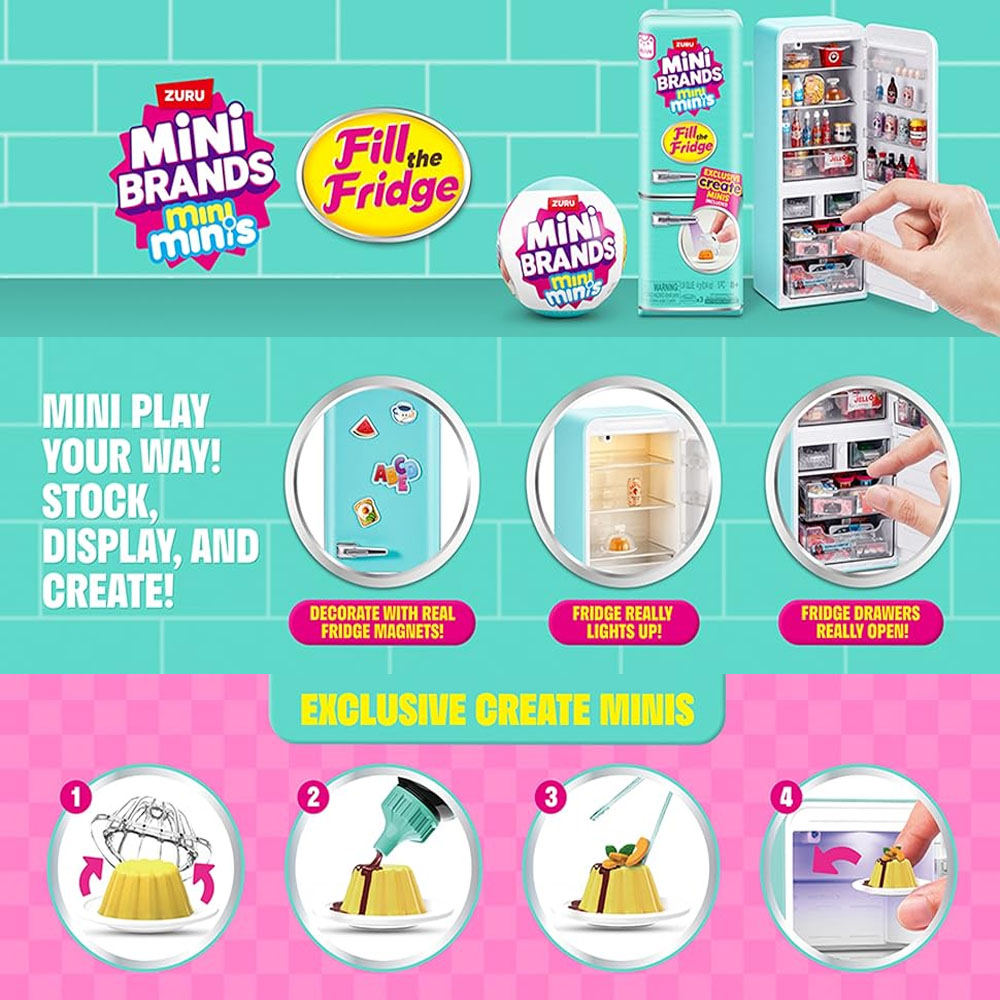 Zuru 5 Surprise Toy My Mini Br - đánh giá và giá Baby Food Brand
