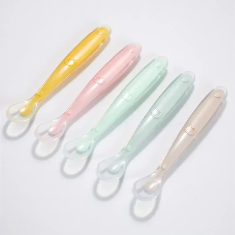 Soft Silicone Baby Spoon Toddl - đánh giá và giá Baby Food Bites