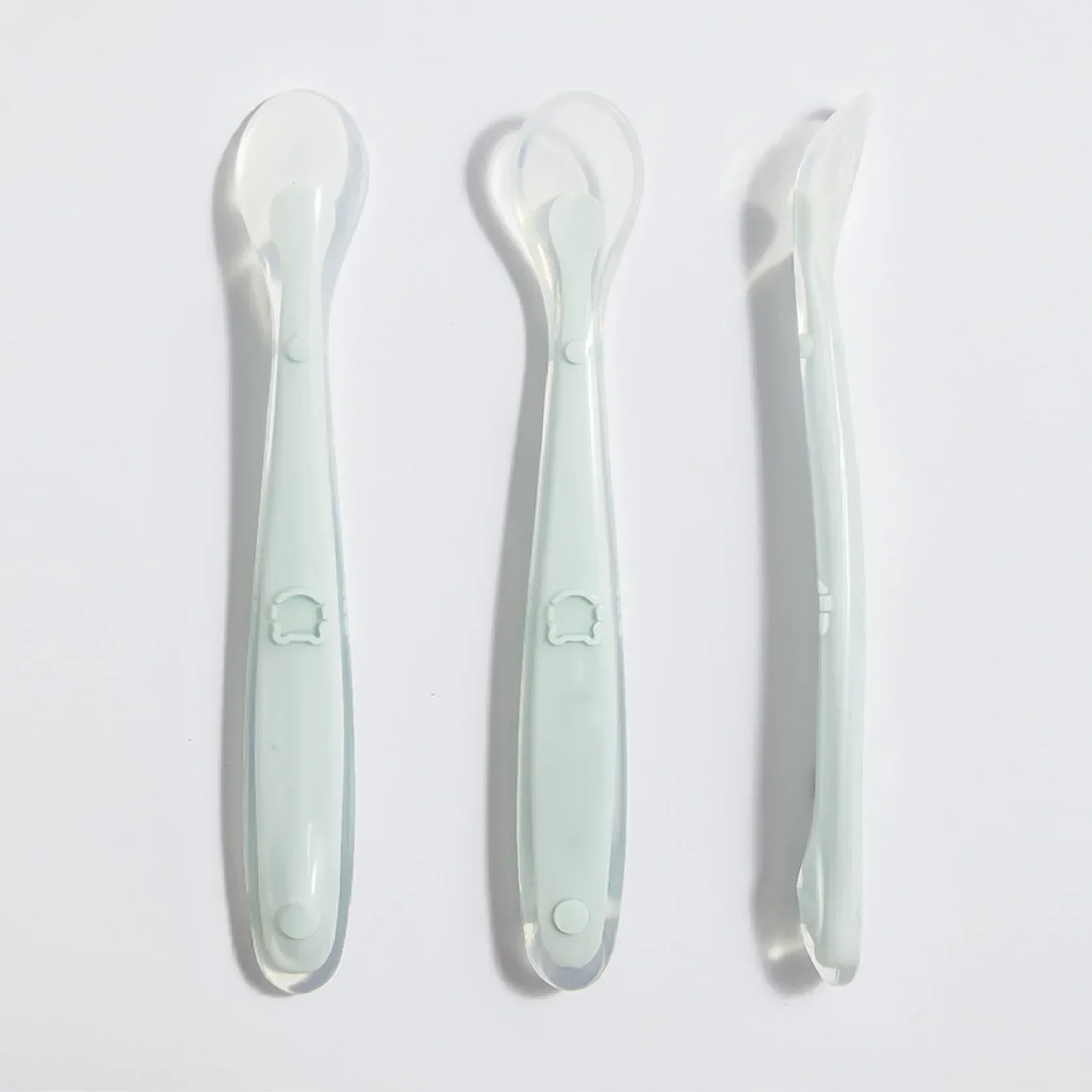 Soft Silicone Baby Spoon Toddl - đánh giá và giá Baby Food Bites