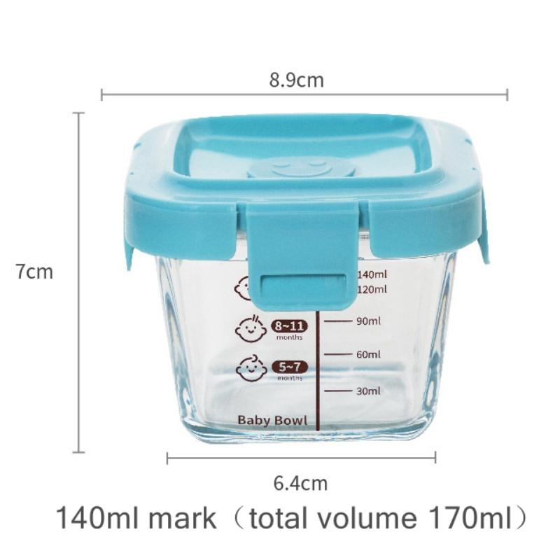 And Heat-resistant Storage Box - đánh giá và giá Baby Food Glass Containers