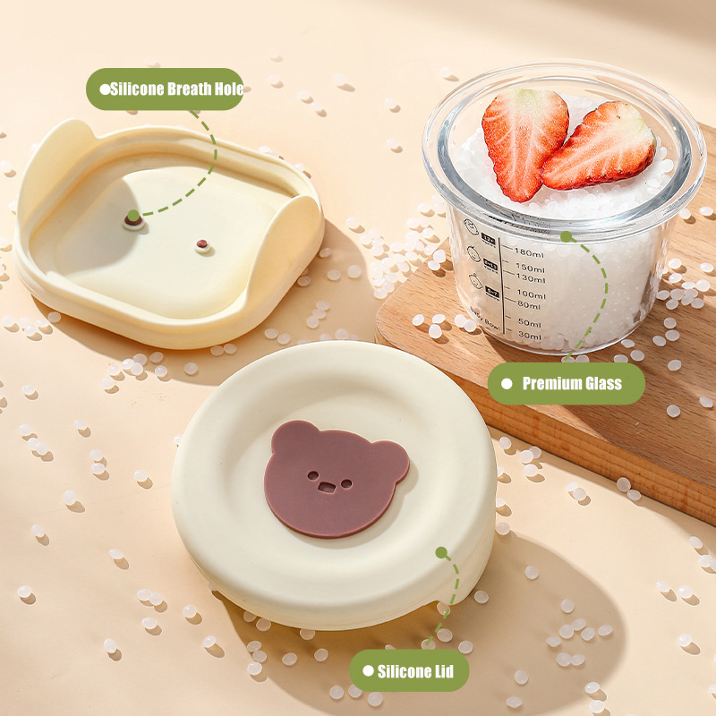 180ml Glass Baby Food Storage  - đánh giá và giá Baby Food Glass Containers