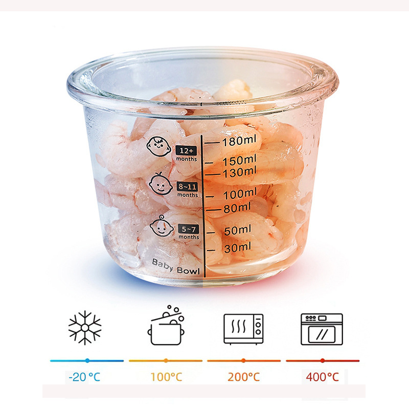 180ml Glass Baby Food Storage  - đánh giá và giá Baby Food Glass Containers