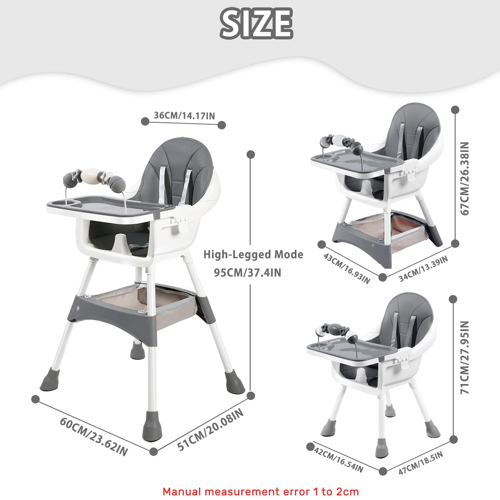 Adjustable Baby High Chair – C - đánh giá và giá Baby Food Chart