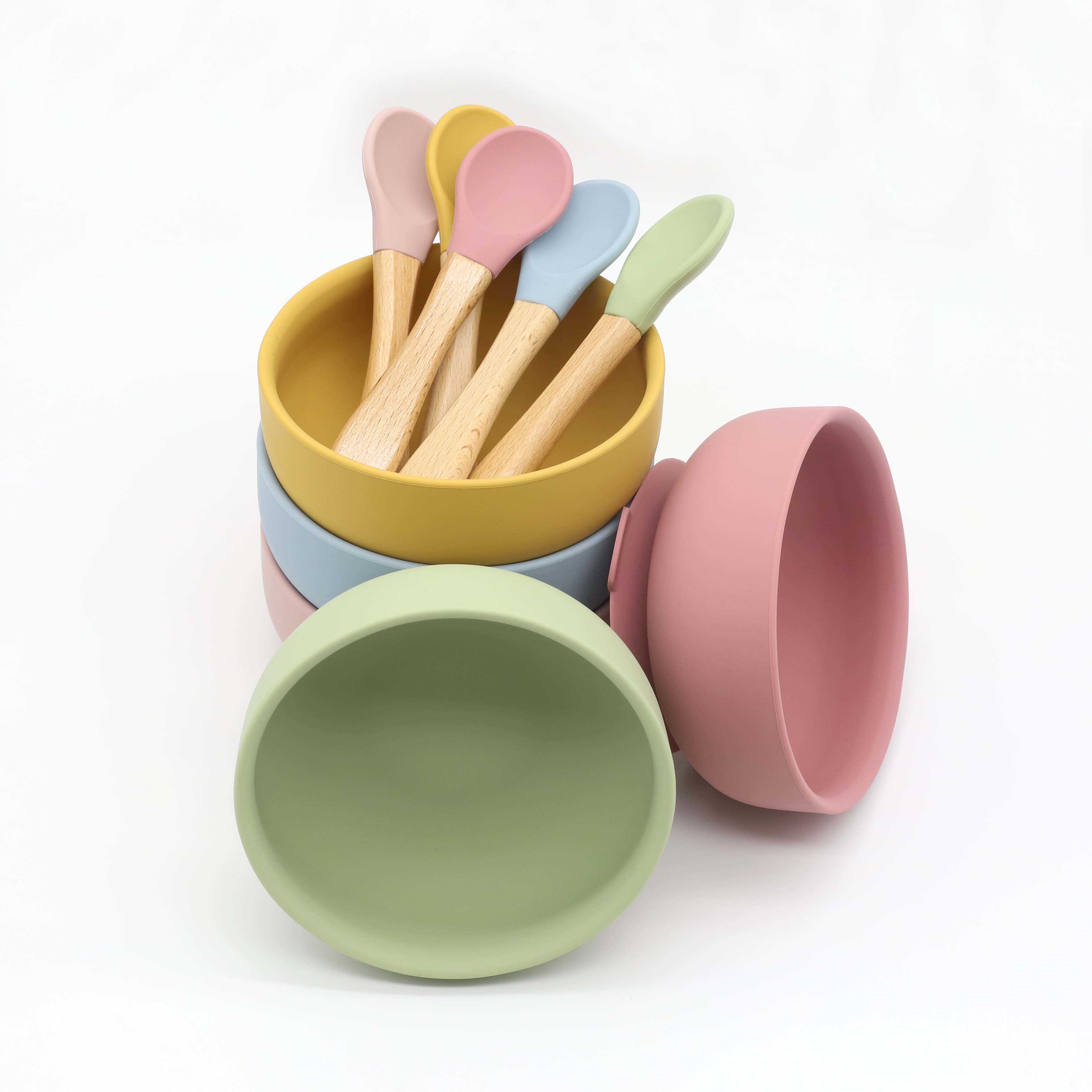 Silicone bowl with suction cup - đánh giá và giá Baby Food Bites