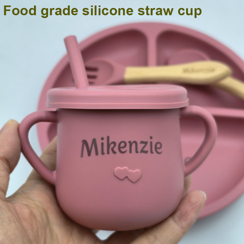 6PCS Silicone Feeding Set For  - đánh giá và giá Baby Food Logo