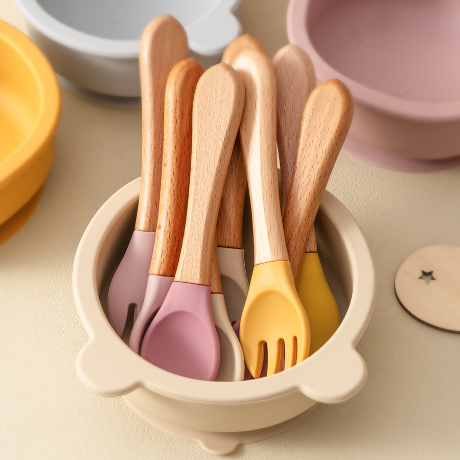 2PCS Baby Learning Spoons Uten - đánh giá và giá Baby Food Bites