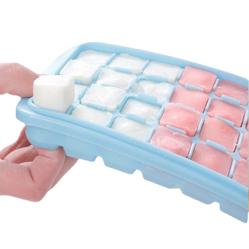 Silicone Ice Cubes Tray with L - đánh giá và giá Baby Food Jelly